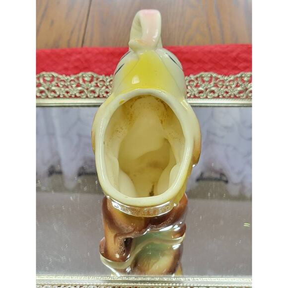 Vintage Circus Elephant Planter, Royal Copley Succulent Planter - Picture 4 of 5